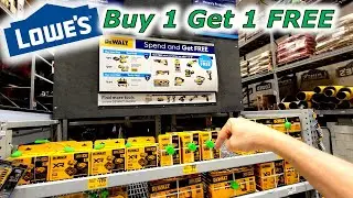 Lowes Black Friday BUY 1 Get 1 Free Tool Deals 2023