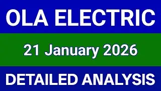 Ola Electric Share Technical Analysis | Ola Electric Share Price Today in Hindi | 21 january 2026