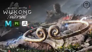 Black Myth: Wukong &ndash; Headband Scene 3D Tutorial Part 7 #3d #tutorial #vfx #youtube  @BlackMythGame ​