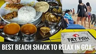 BEST BEACH SHACK TO RELAX IN GOA | GOA FREE CLUB | FISH THALI FAT FISH | TWO WHEELER RENT IN GOA