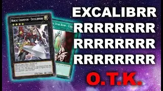 haha Excalibrrr go brrr NEW Heroic Champion - Excalibur Shooting Star bow OTK (Yu-Gi-Oh! Duel Links)