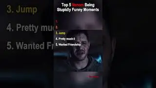 Top 5 Funniest Venom Being Stupidly Funny Moments.🤣