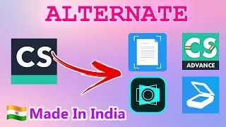 Camscanner alternative app - Made in India camscanner app - Camscanner app alternative app for India