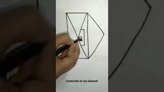 How to draw a envelope 📨/very easy drawing/step by step #drawing #envelope #art