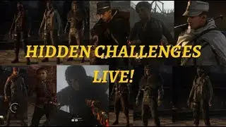 Hidden Challenges Live! | WW2 Nazi Zombies DLC1