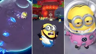 Despicable Me: Minion Rush Gameplay - Grandpa Minion Goes to the Moon! [Android/IOS]