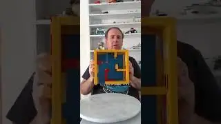 LEGO REVIEW LEGO MOC OF AN  UNDER WATER CAVE WITH LEGO PIECES FROM THE 1980'S-1990'S