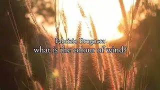 Fabrizio Brugnera - what is the colour of wind? - OUT NOW