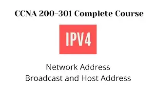 IPv4 Network, Broadcast and Host Address with Example