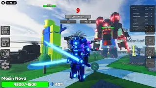 ROBLOX | AKU MAIN GAME PERANG ROBOT YANG TIDAK ADA HABISNYA