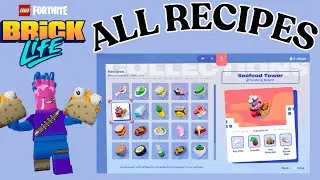 LEGO Brick Life ALL Food RECIPES