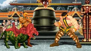 HE-MAN vs HERCULES - Amazing epic fight battle !