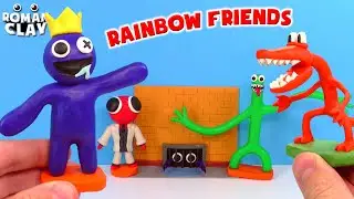 Rainbow Friends 😬 Roblox with Clay ► Roman Clay