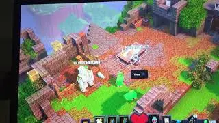 A completely normal Minecraft Dungeons showcase