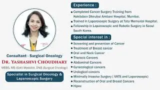 Natioanal Cancer Awareness Day 2025 | Dr Yashashvi Chaoudhary, Cancer Surgeon in mathura