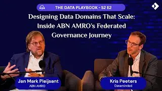 Federated Data Governance in Banking: How ABN AMRO Scaled from 300 Data Owners to 15 Data Domains