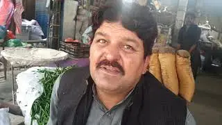 Interview Islamabad Vegetable and Fruit Mandi
