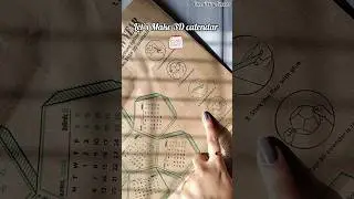 Make This 3D Calendar From Blinkit Bag 😋 Creativity Corner #shortvideo #youtubeshorts #shorts