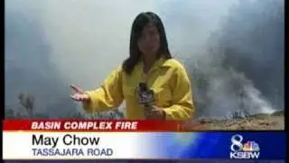 Fighting The Basin Complex Fire