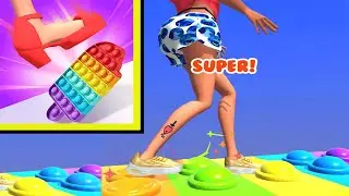 Tippy Toe New Max Level Gameplay | All Levels Walkthrough Free Top Games Android/IOS