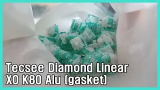 Tecsee Diamond linear XO K80 Alu / Tecsee 티파니 블루 리니어 K80 알루보강
