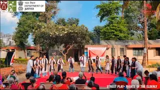 Nukkad Natak at Matoshree Old Age Home, Karve Nagar on the Rights of Elderly- Street Play (Hindi)