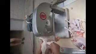How chicken cutter machine works