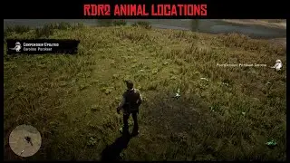 RDR2 100% Walkthrough. Animals Compendium Locations
