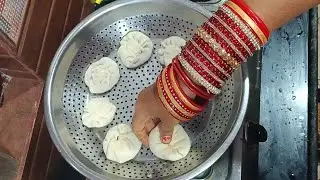 #SundaySpecial  How to make momos at home 🏠. Veg Momos (Simple Home Recipe)