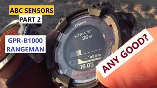 PART 2 - GPR-B1000 RANGEMAN. ABC SENSORS VS COROS VERTIX