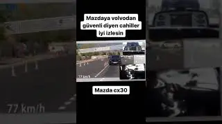 Mazda cx30 Vs Volvo XC60 geyik testi