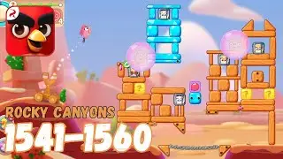 Angry Birds Journey: Levels 1541-1560 (Rocky Canyons) Gameplay - Part 78