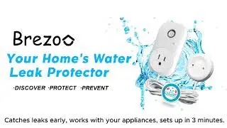 Protect Your Home with Our Smart Water Leak Detector &ndash; 15ft Sensing Cable & Instant Alerts!
