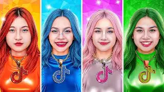 TikTok Dance Contest: Emerald, Ruby, Diamond and Sapphire Girl! Poor Emerald Became Popular Girl