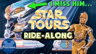 Star Tours - Virtual Ride Along - The Original Star Wars Ride at Disneyland