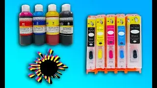 Заправка картриджей Canon CLI-8/PGBK-5, CLI-521/PGBK-520, CLI-426/PGBK-425, CLI-471/PGBK-470...