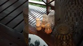 Lanterna Boho #decora&ccedil;&atilde;o #macrame #lanternas #casadecorada #designdeinteriores