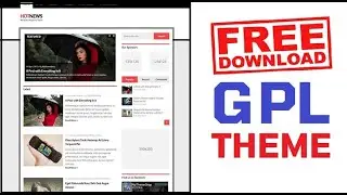 Hotnews Wordpress Theme