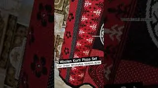 Woolen Kurti Plazo Set Wholesale #shorts #kurtiplazzoset #woolen #wintercollection #wholesalemarket