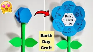 Simple & Easy Earth Day Craft || Earth Day activity || Environment day Craft ideas