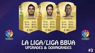 FIFA 18 | LA LIGA WINTER UPGRADES & DOWNGRADES PREDICTION #3 | w/ Ramos, Busquets & Casemiro