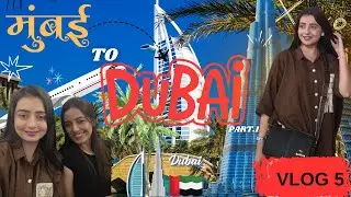 First Time Flying to Dubai ✈️ || Dubai Vlog Pt. 1 || Chahat Pandey