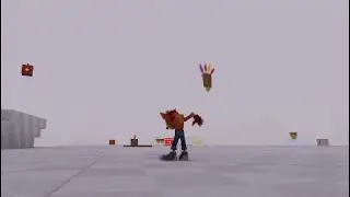 crash twinsanity remake 'twisticoot' new test area early look (Dreams ps4)