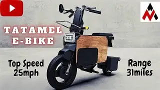 Tatamel Bike | The Tiny e-Bike | ICOMA's Folding  Motorbike is so Compact it even fits under a Desk