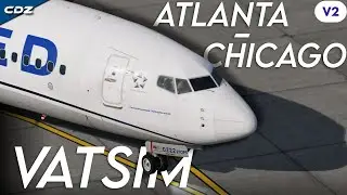 80 Hours Of KATL With LevelUp 737 V2 | Atlanta ✈ Chicago | X-Plane 12 | Vatsim