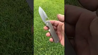 My Quiet Carry hollow ground Vanax Super Clean Rincon knife   Is such a stunning Saturday slicer!