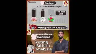 Saidapet - ல் சாதிக்கும் திமுக | Voting Pettern Analysis #Election2026 #Saidapet #ElectionAnalysis