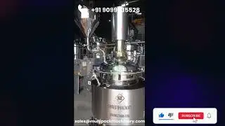 Mixing Tank with top entry for pharmaceutical industries , #mixingtank #machine #mixer #manufacturer