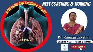 BREATHING AND EXCHANGE OF GAS - LARYNX | Dr Kanaga Lakshmi | KL NEET Biology 2023 |