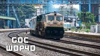 Offlink Goc wdp4d with humsafar express | emd acceleration